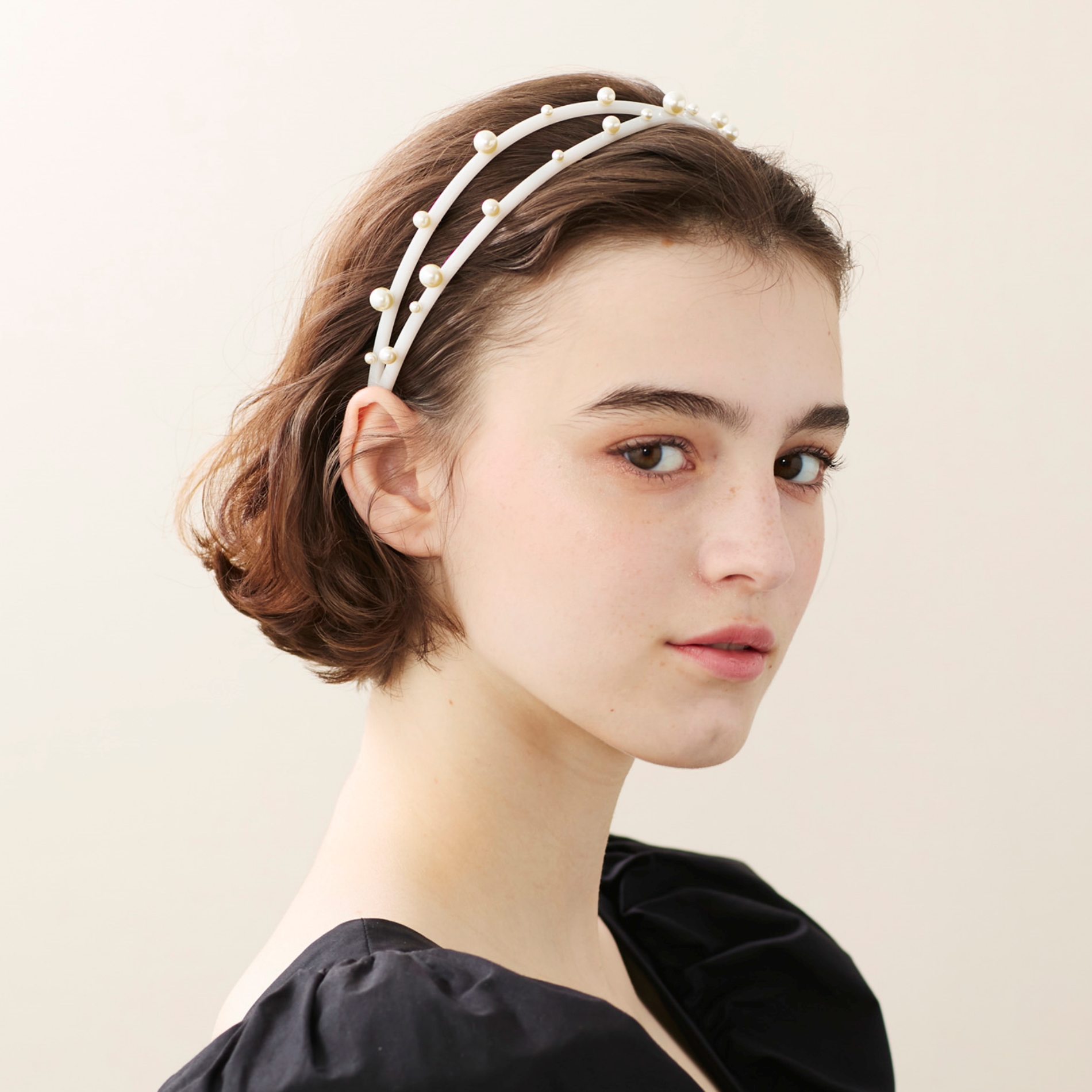 Alexandre de paris フラワーヘアクリップ-