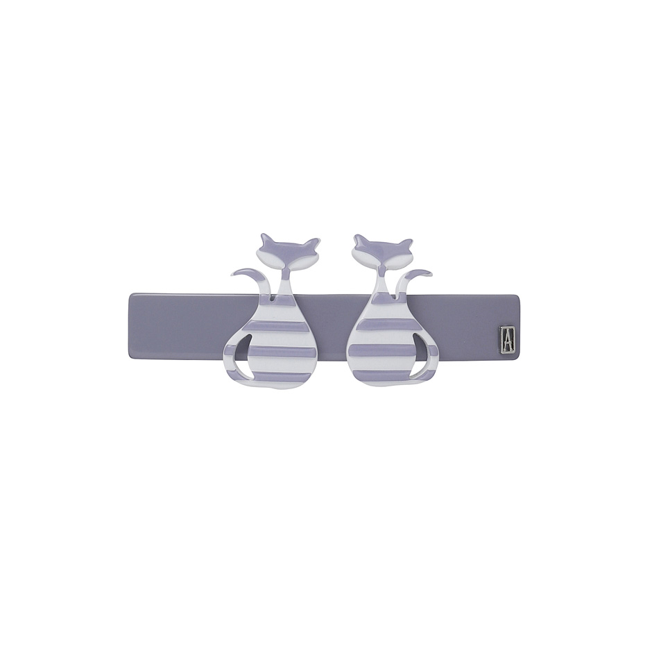 バレッタ (6 cm) 詳細画像 パープル(L) 1