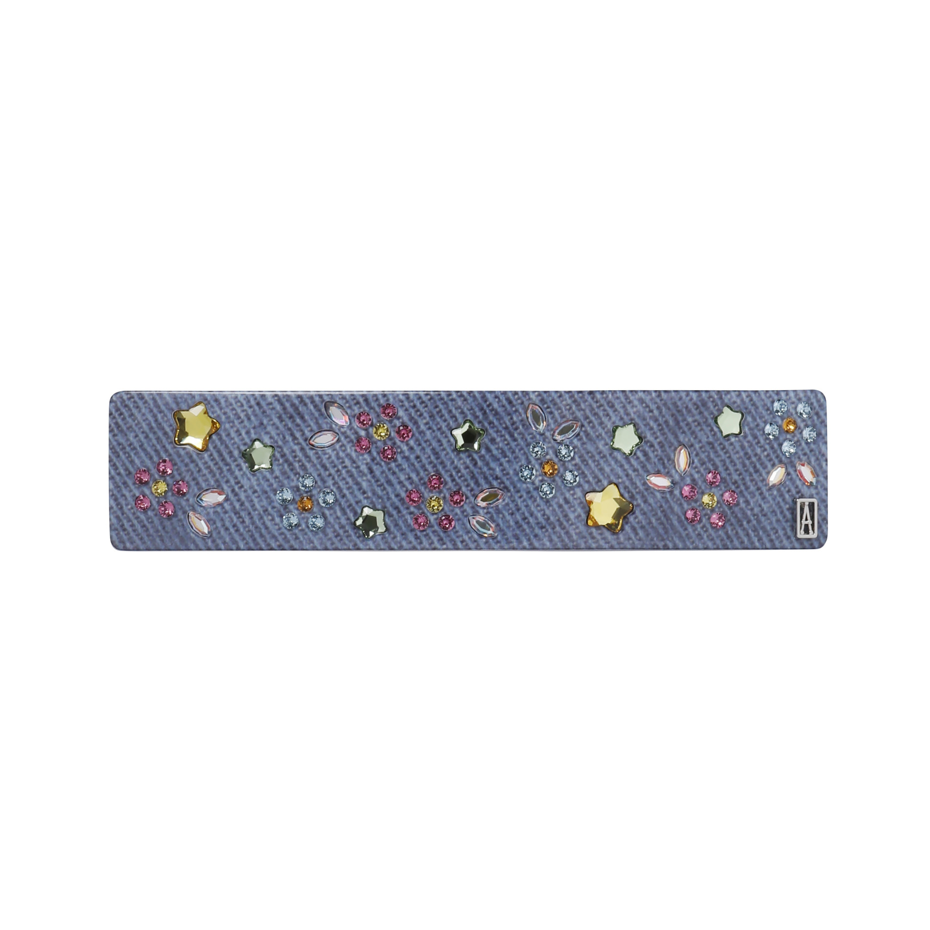 バレッタ (8 cm) 詳細画像 デニム(X) 1