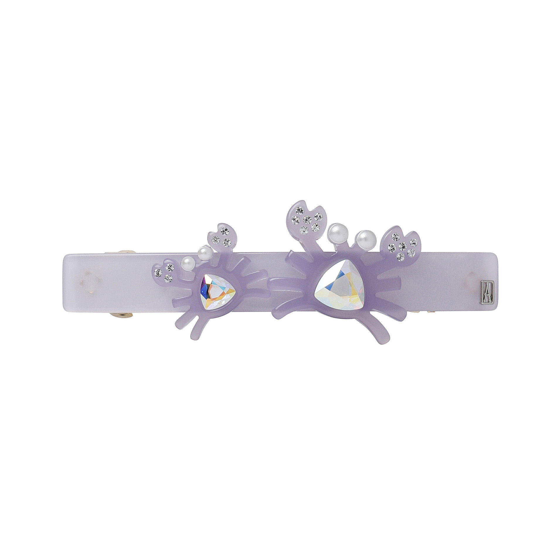 バレッタ (8 cm) 詳細画像 パープル(L) 1