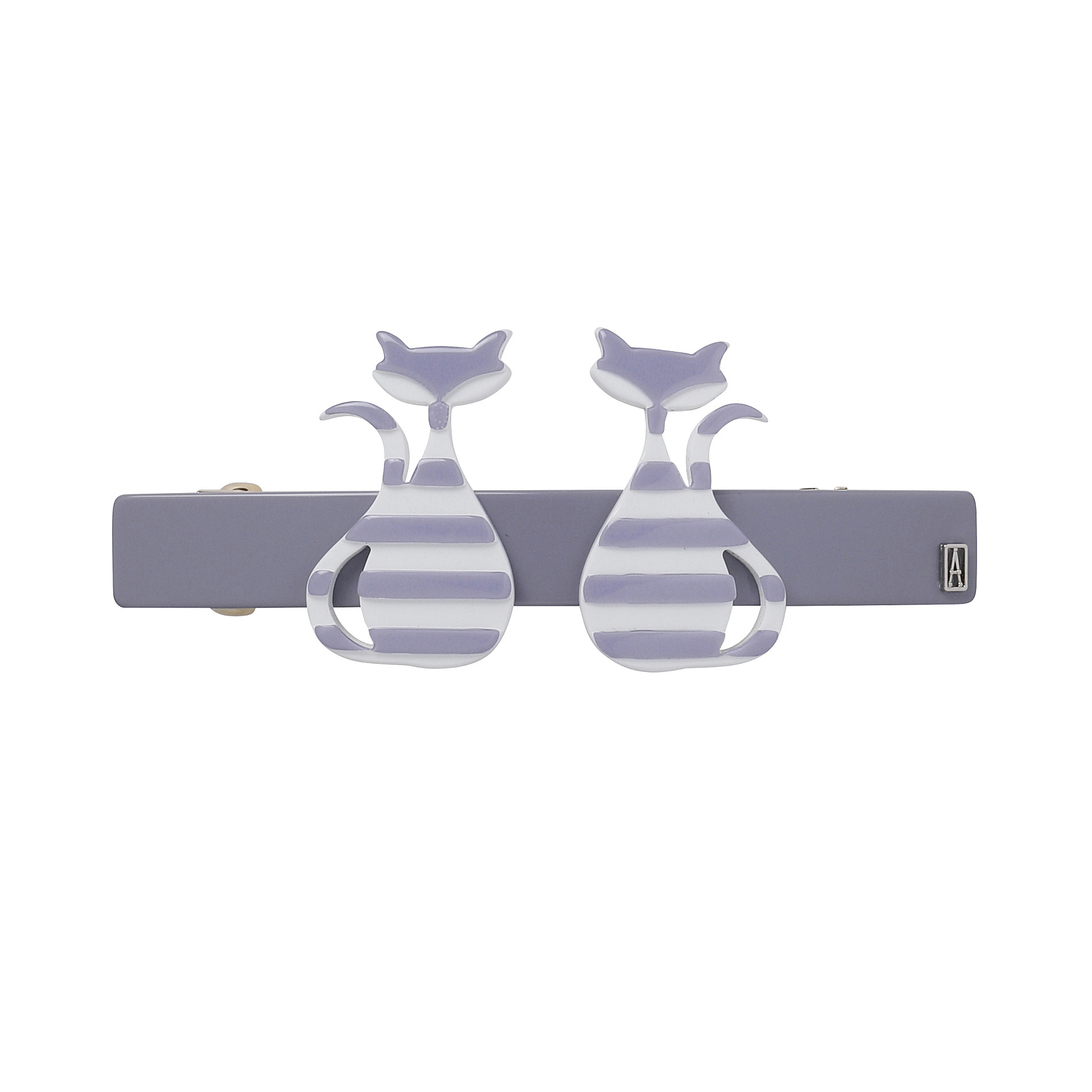 バレッタ (8 cm) 詳細画像 パープル(L) 1