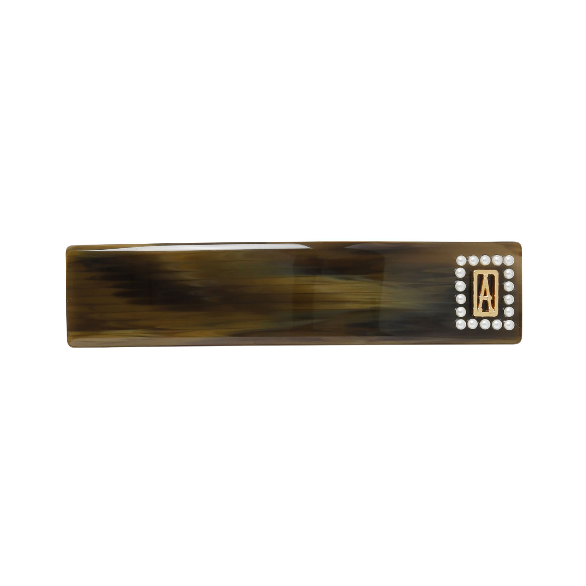 バレッタ (8 cm) 詳細画像 カーキ(K) 1