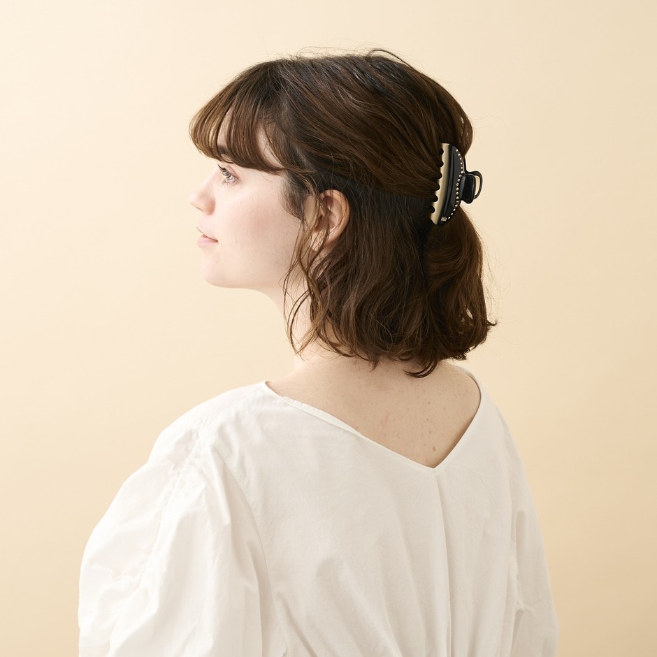 安心売買アレクサンドルドゥパリ　ヘアクリップ　ヴァンドームクリップ　Lサイズ バレッタ/ヘアクリップ