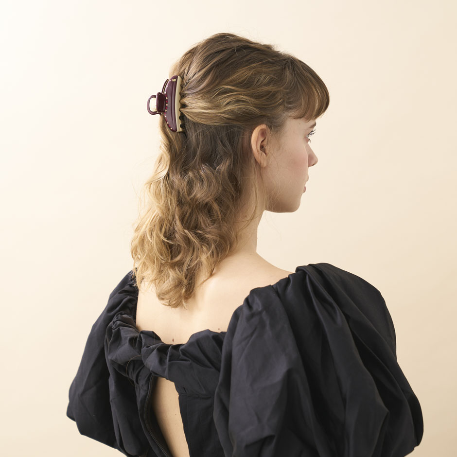 【VENDOME】 Mクリップ 詳細画像 ボルドー(B) 2