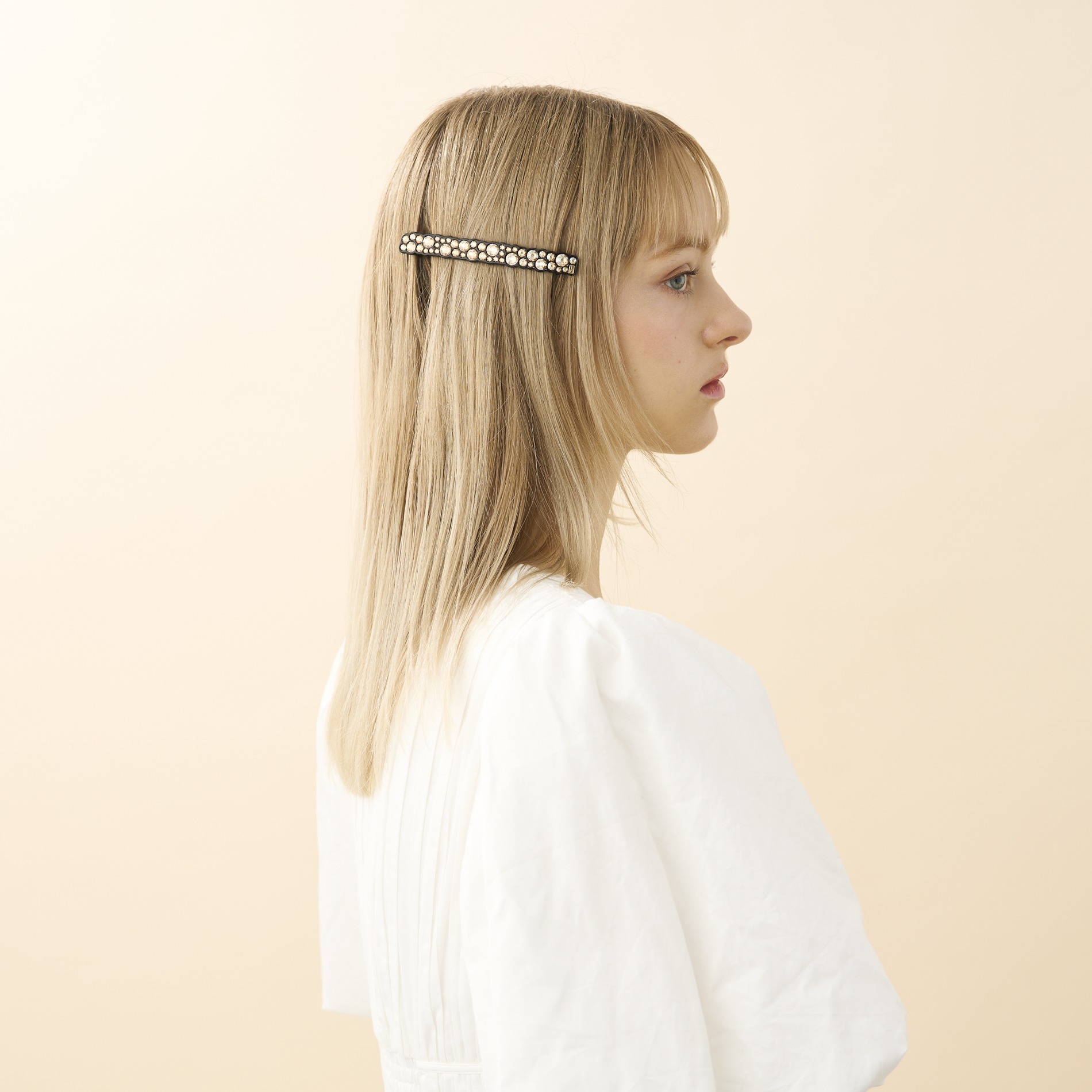 バレッタ (10 cm) 詳細画像 ブラック(N1) 4