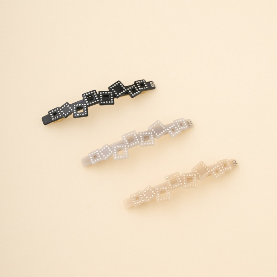 バレッタ (10 cm) 詳細画像 グレー(G) 2