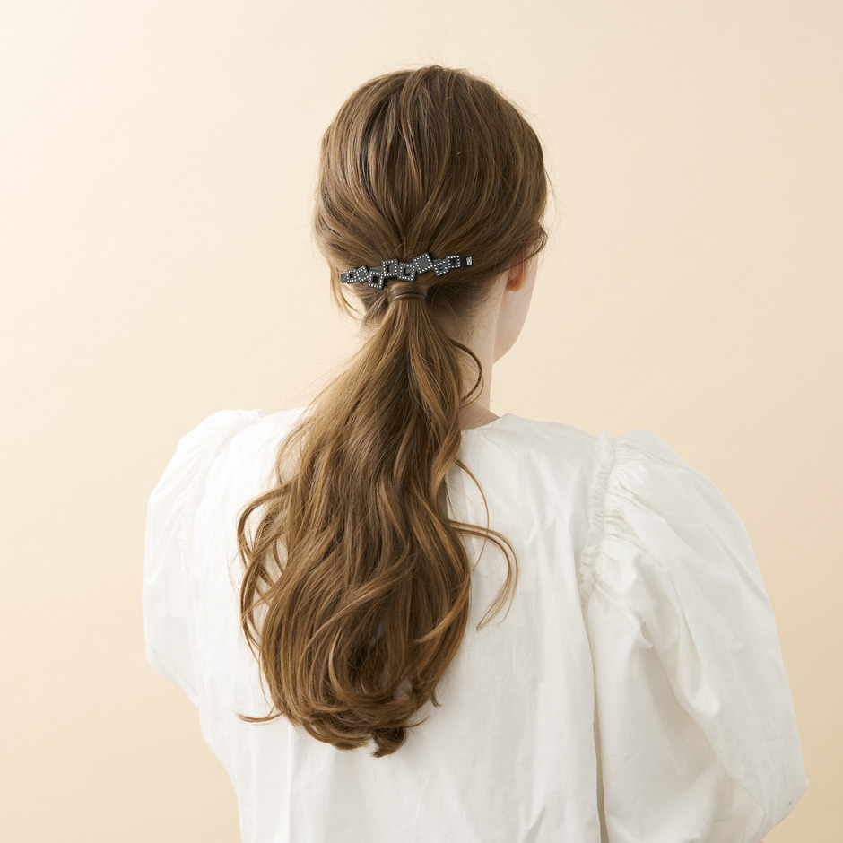 バレッタ (10 cm) 詳細画像 ブラック(N) 5