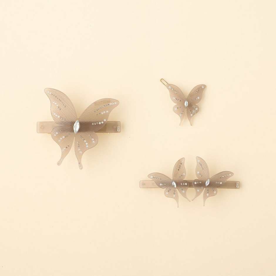 バレッタ (10 cm) 詳細画像 ベージュ(S) 3