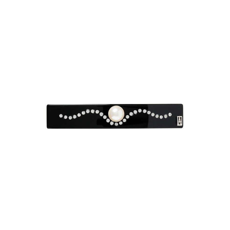 バレッタ (6 cm) 詳細画像 ブラック(N) 1
