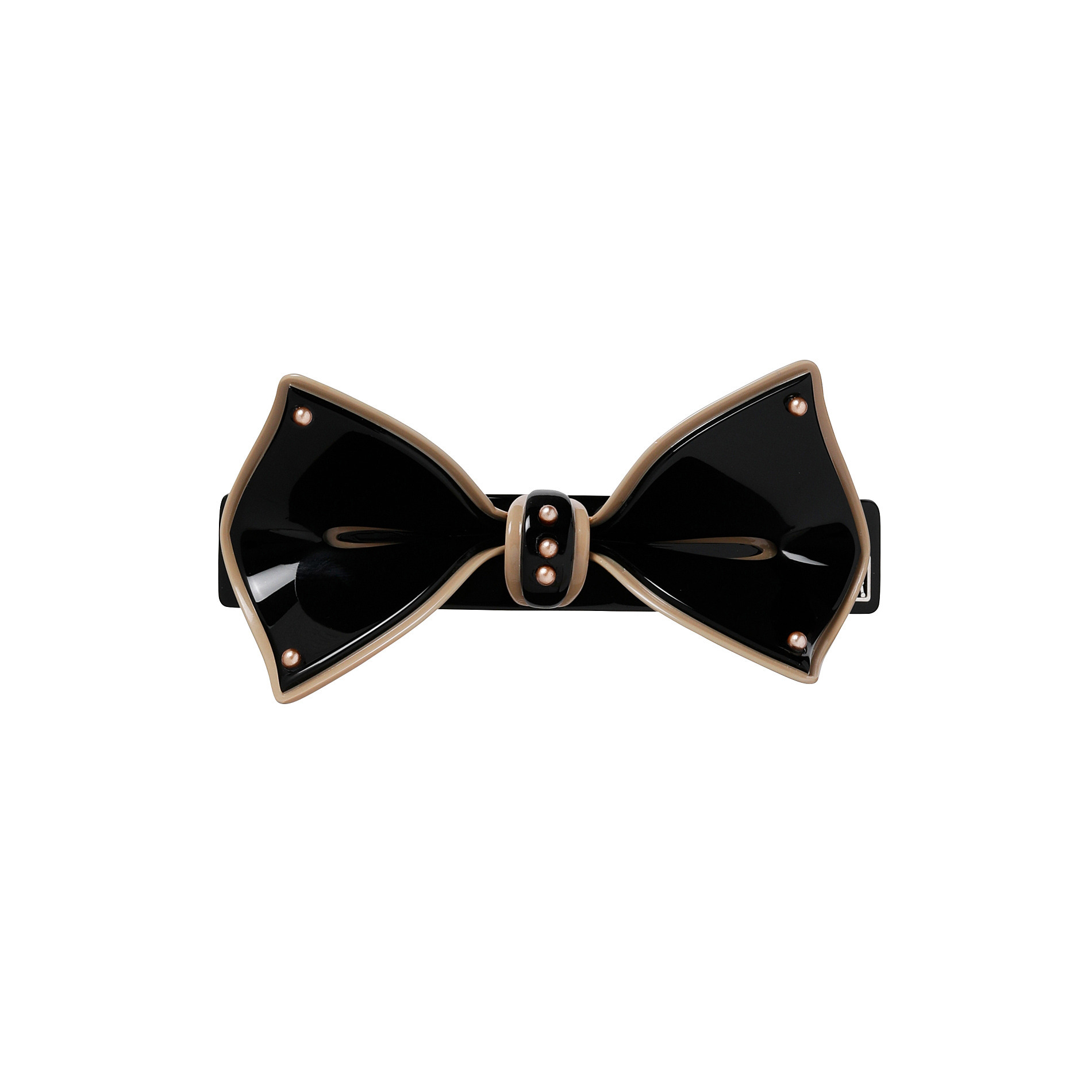 バレッタ (6 cm) 詳細画像 ブラック(Y) 1