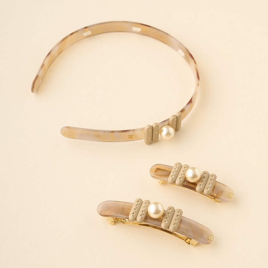 バレッタ (6 cm) 詳細画像 ベージュ(S) 5