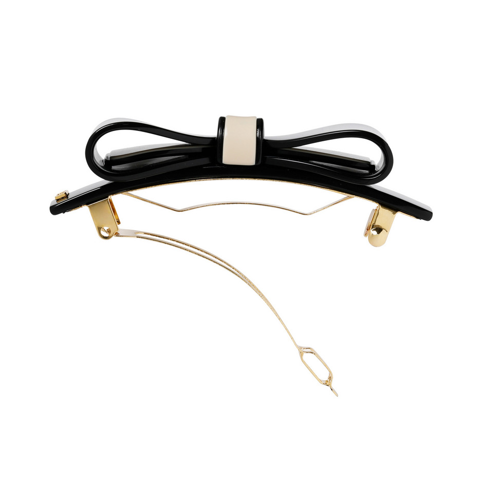 バレッタ (8 cm) 詳細画像 ブラック(Y) 3