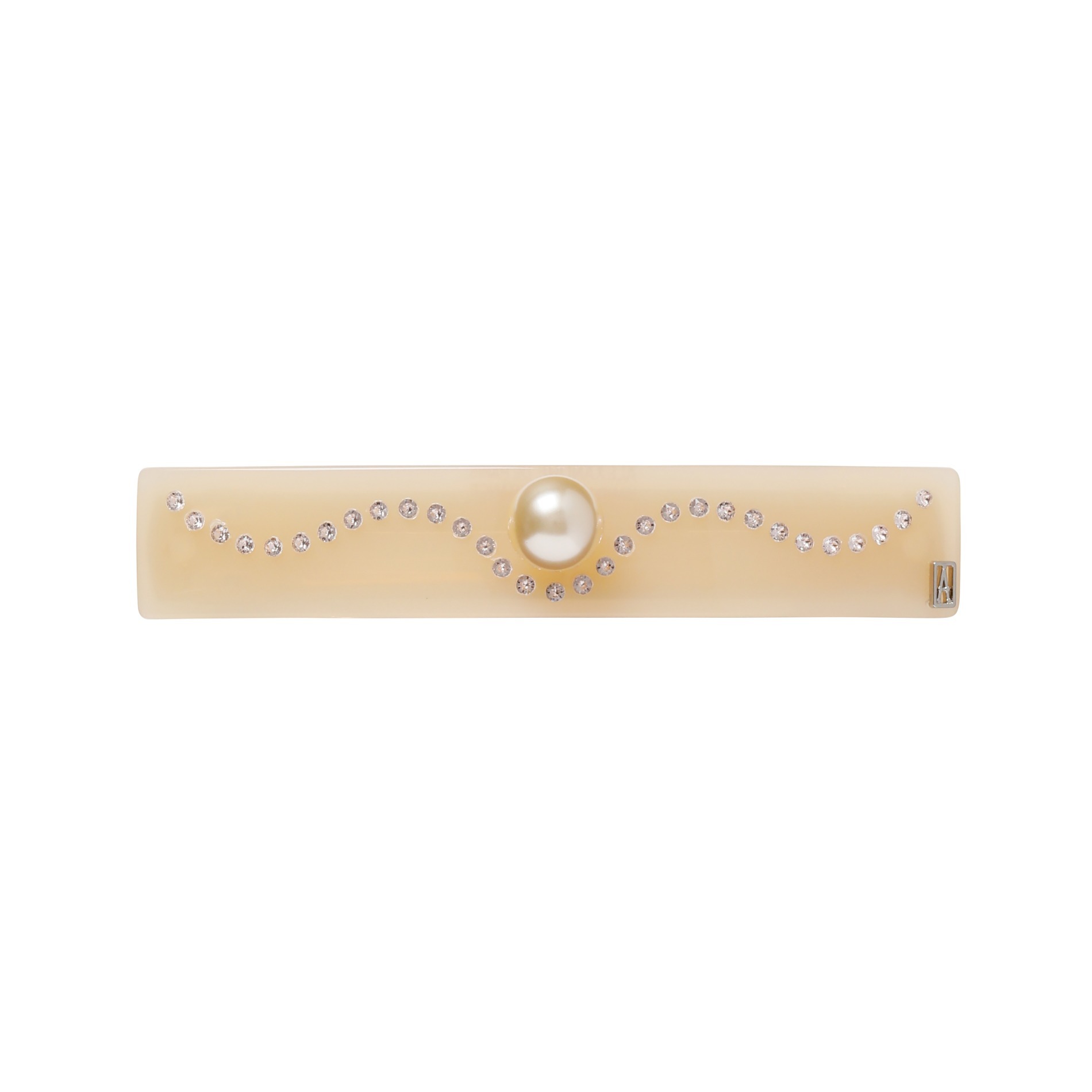 バレッタ (8 cm) 詳細画像 アイボリー(I) 1