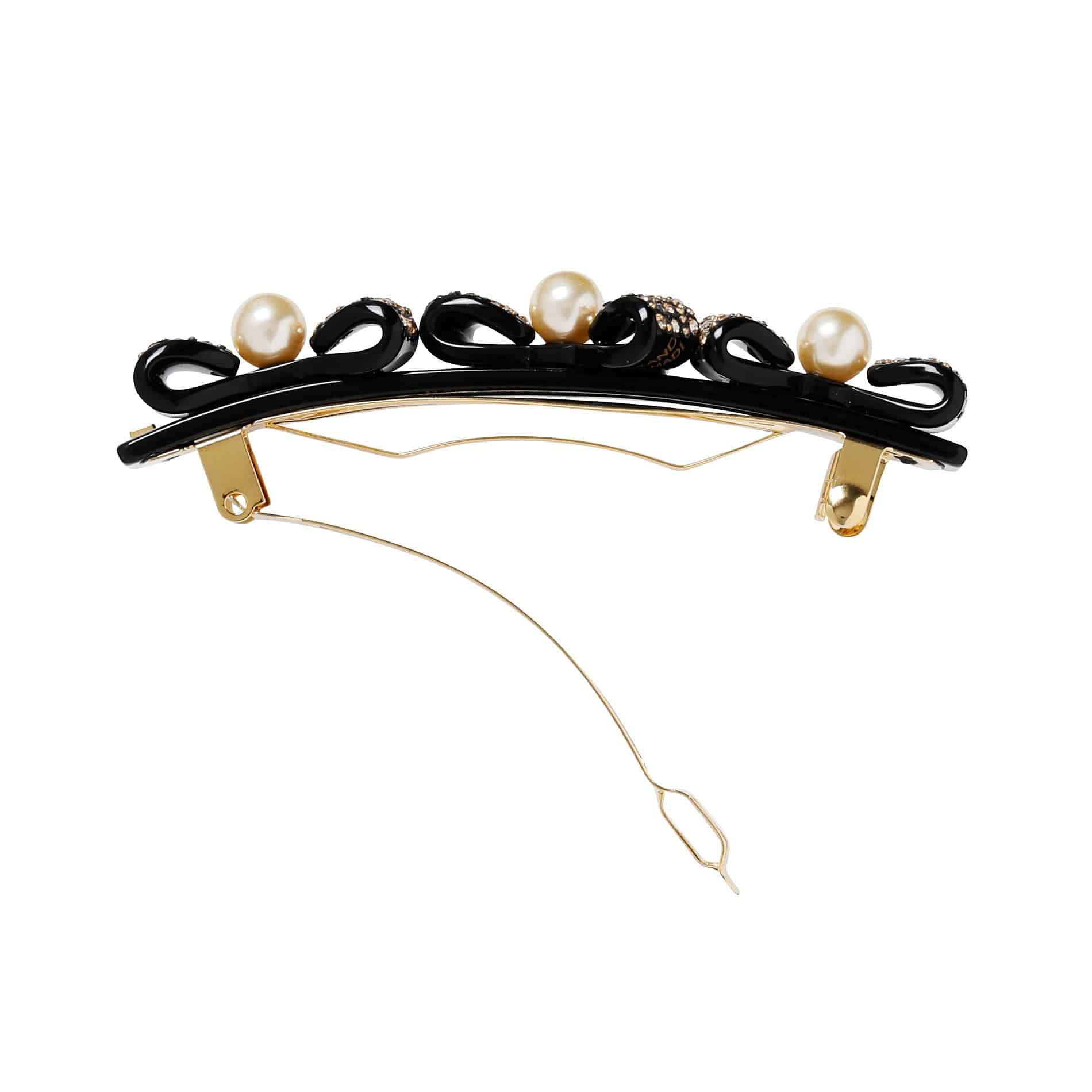 バレッタ (8 cm) 詳細画像 ブラック(N) 3