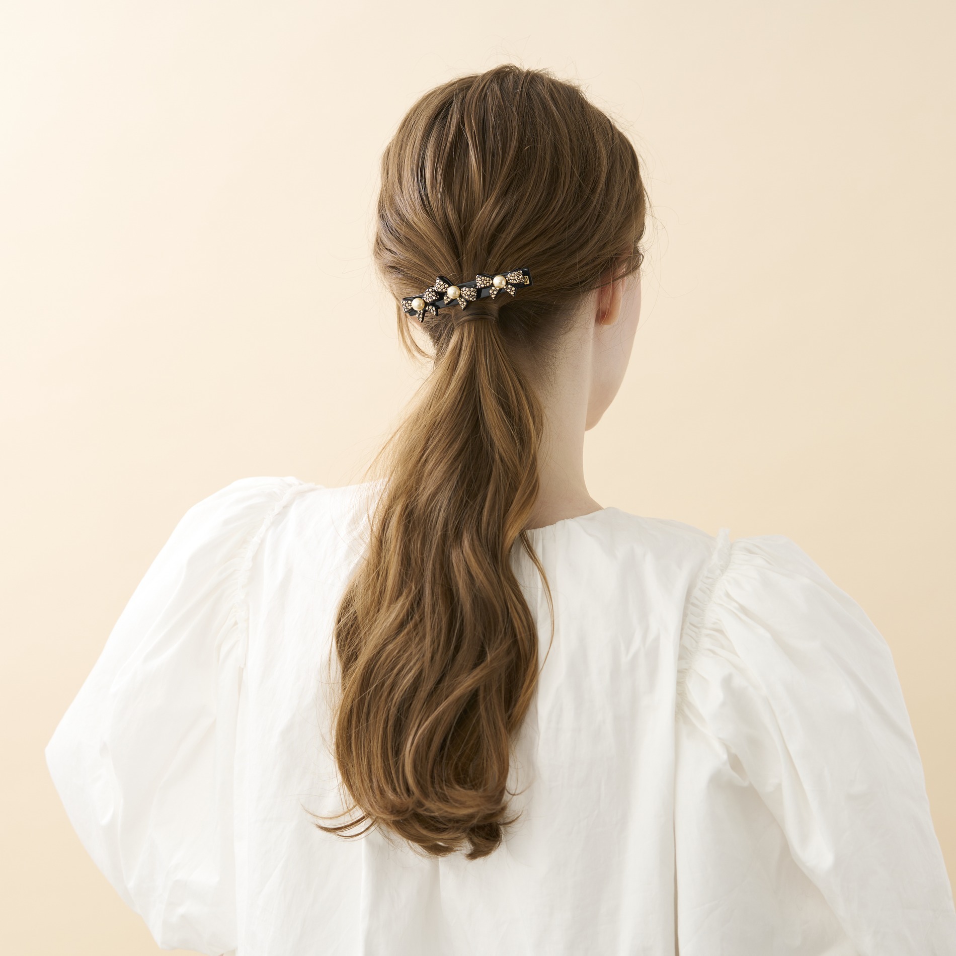 バレッタ (8 cm) 詳細画像 ブラック(N) 5