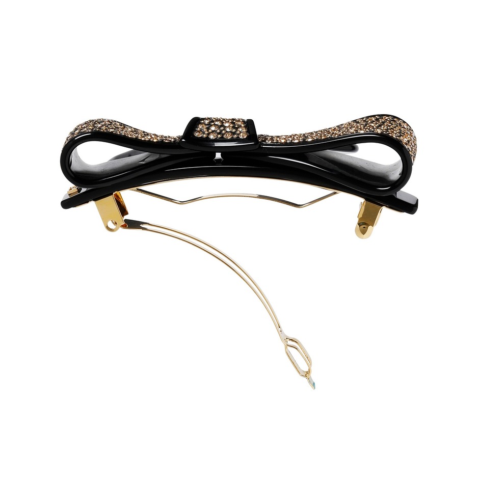 バレッタ (8 cm) 詳細画像 ブラック(N) 2