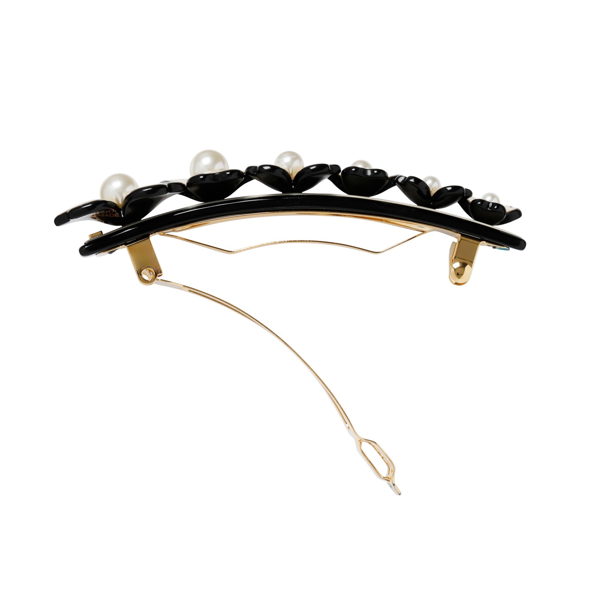 バレッタ (8 cm) 詳細画像 ブラック(Y) 3