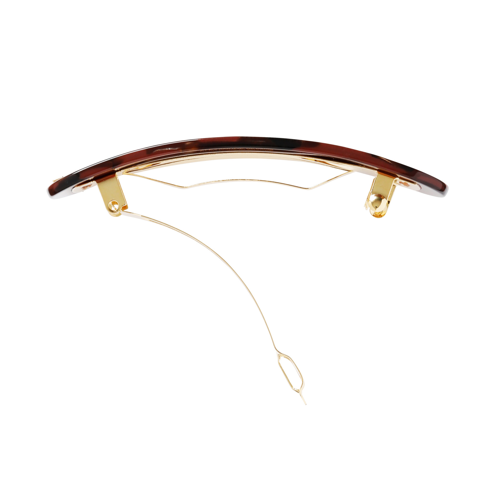 バレッタ (8 cm) 詳細画像 ブラウン(H) 3