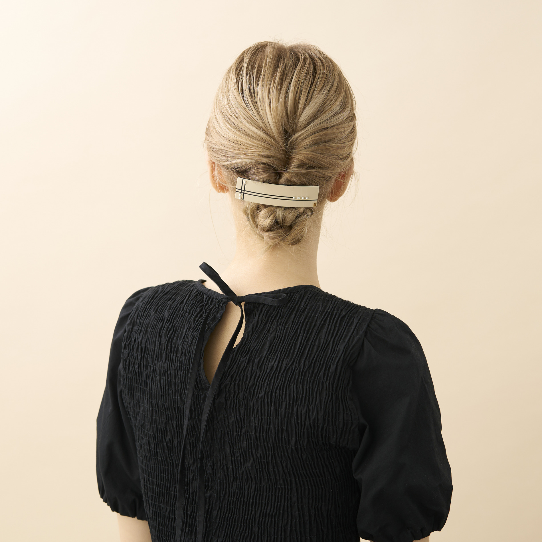 バレッタ (8 cm) 詳細画像 ベージュ(Y) 4