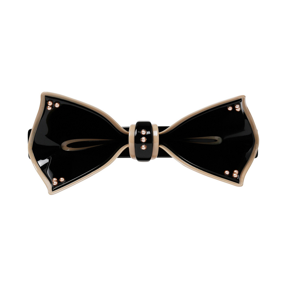 バレッタ (8 cm) 詳細画像 ブラック(Y) 1