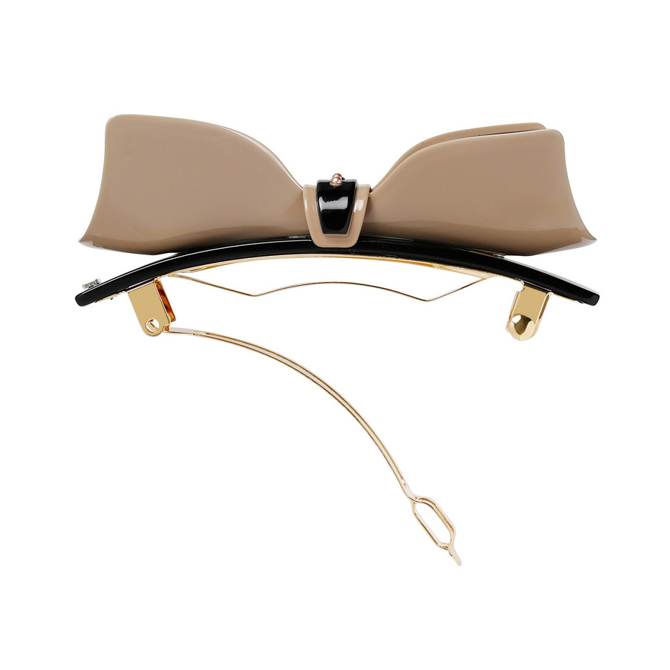 バレッタ (8 cm) 詳細画像 ブラック(Y) 2