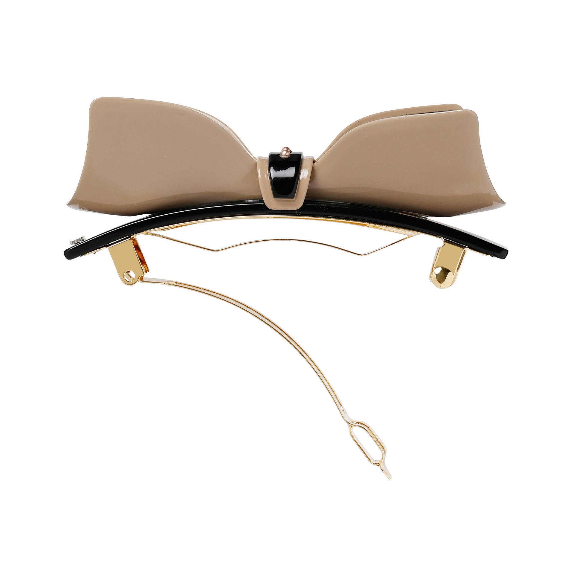 バレッタ (8 cm) 詳細画像 ブラック(Y) 2