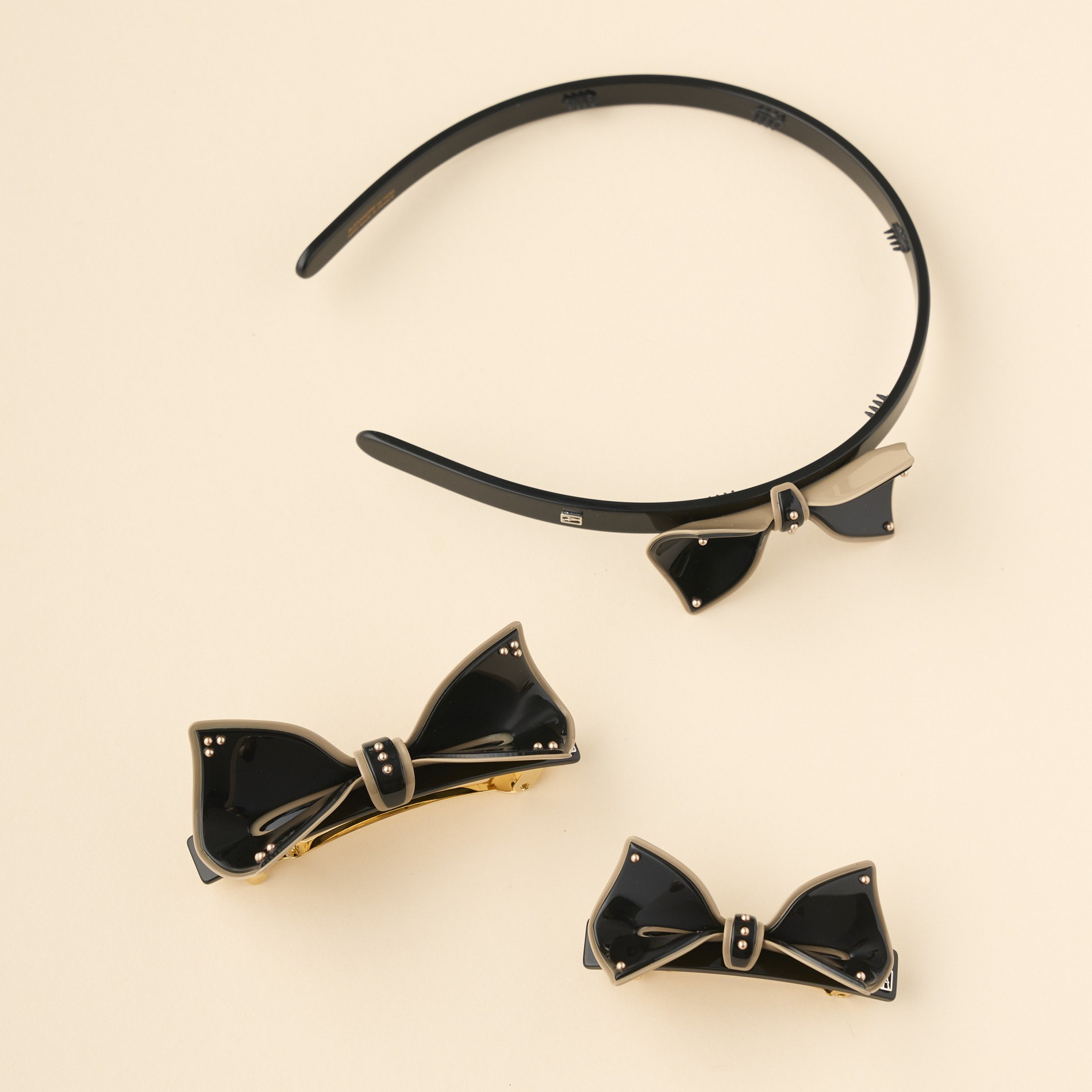 バレッタ (8 cm) 詳細画像 ブラック(Y) 5