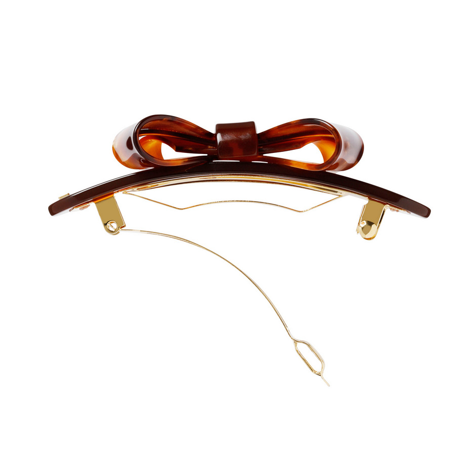 バレッタ (8 cm) 詳細画像 ブラウン(H) 3