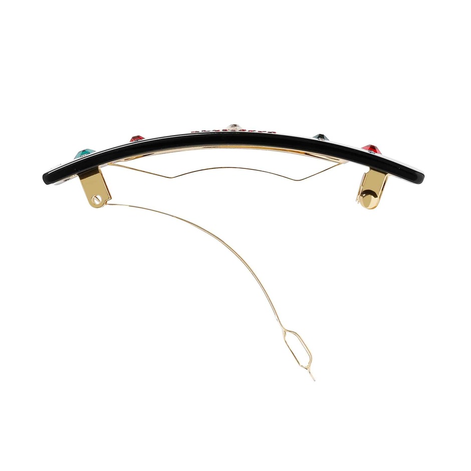 バレッタ (8 cm) 詳細画像 ブラック(N) 3