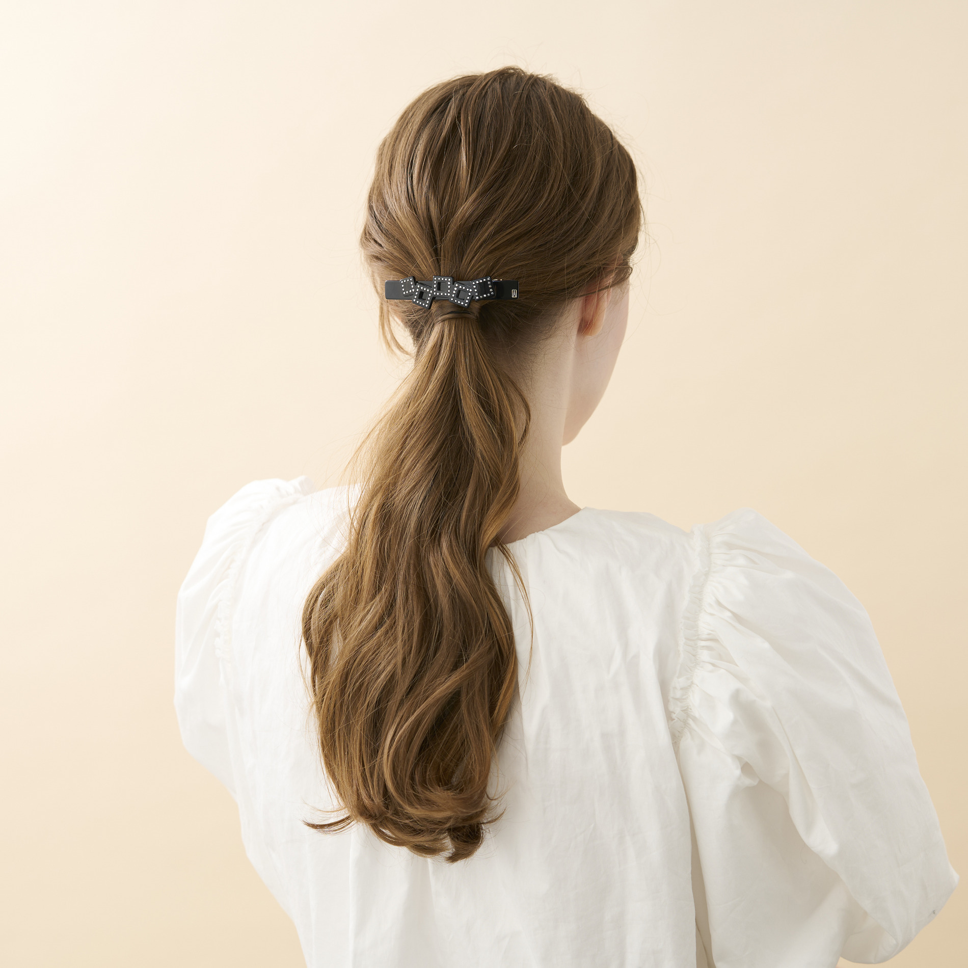 バレッタ (8 cm) 詳細画像 ブラック(N) 5