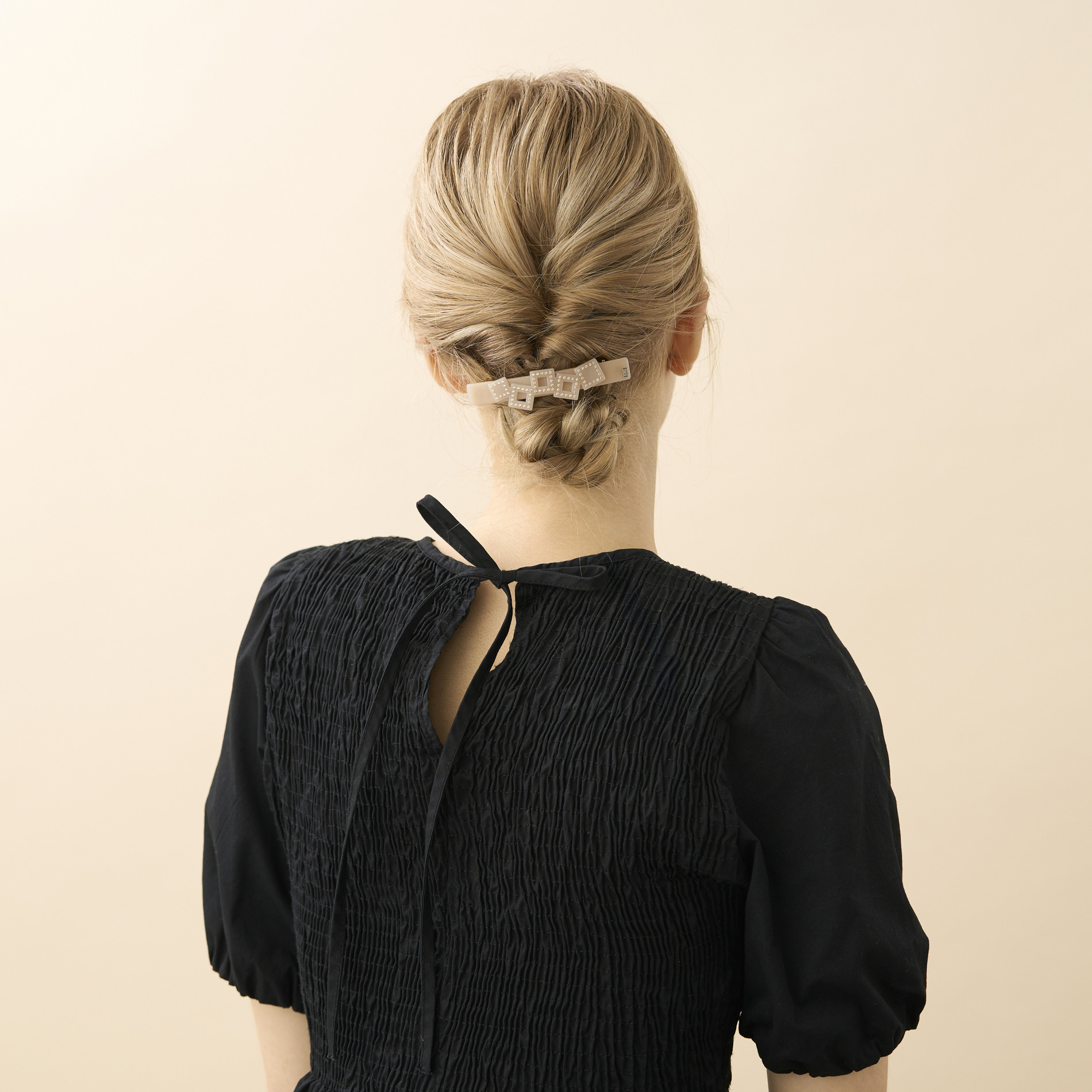 バレッタ (8 cm) 詳細画像 ベージュ(S) 2