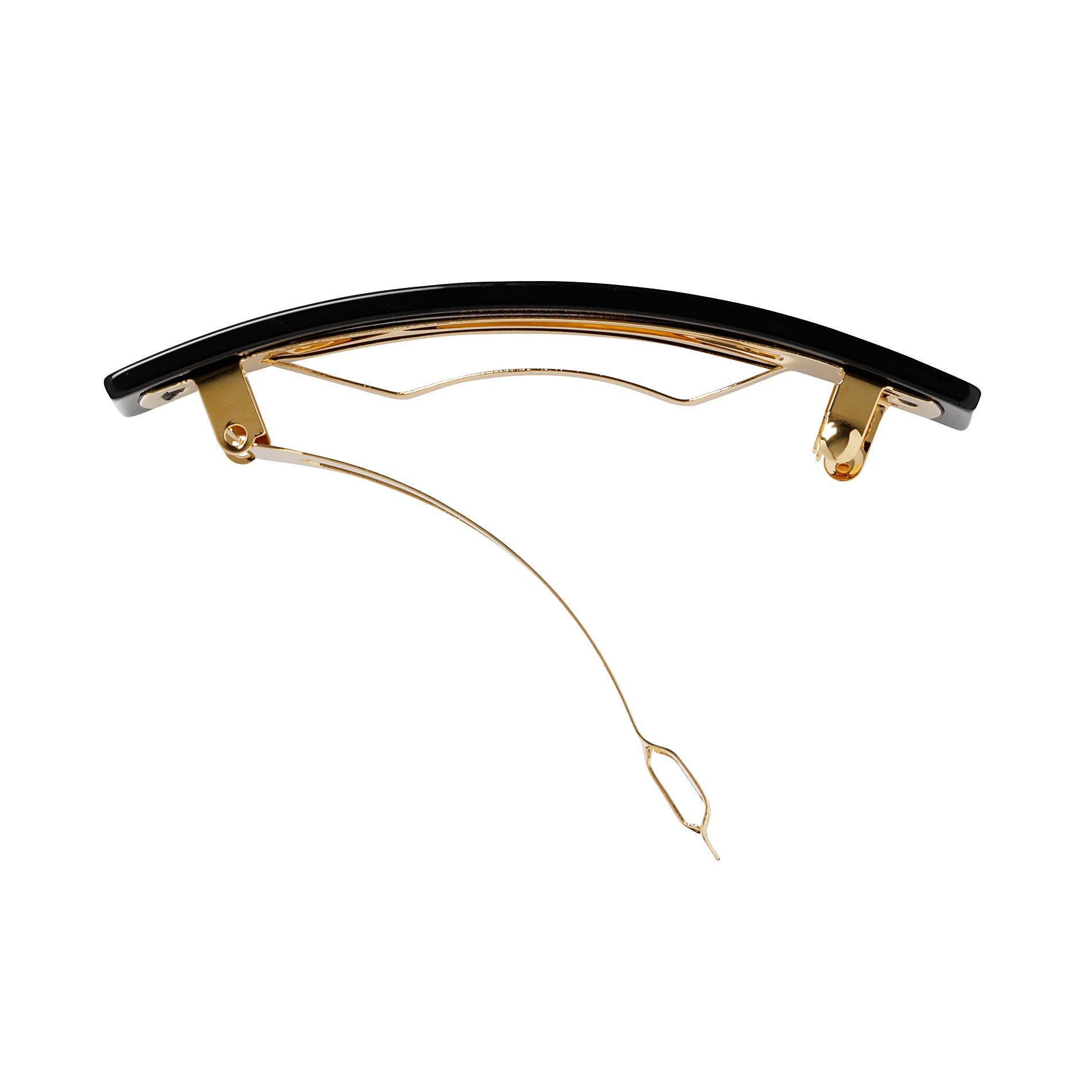 バレッタ (8 cm) 詳細画像 ブラック(N) 3