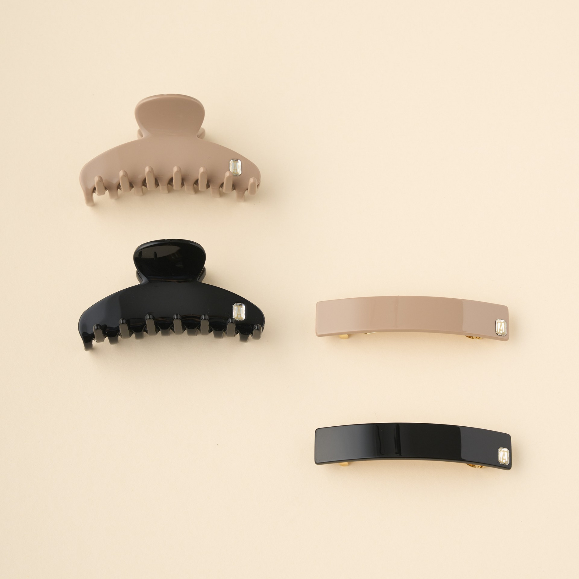 バレッタ (8 cm) 詳細画像 ベージュ(S) 4