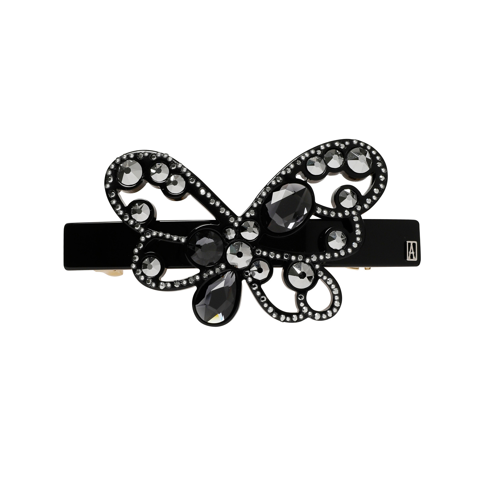 バレッタ (8 cm) 詳細画像 ブラック(N) 1