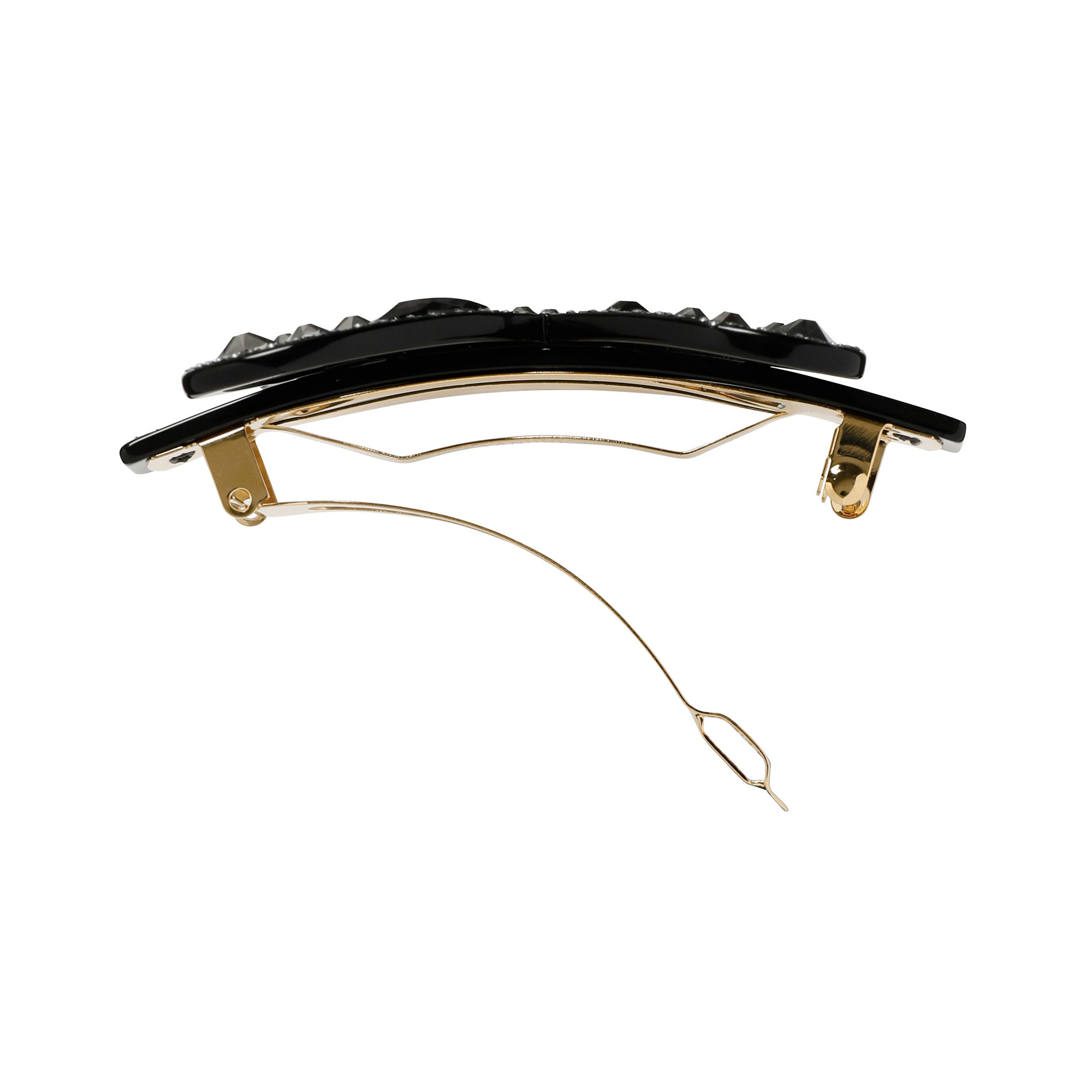 バレッタ (8 cm) 詳細画像 ブラック(N) 3