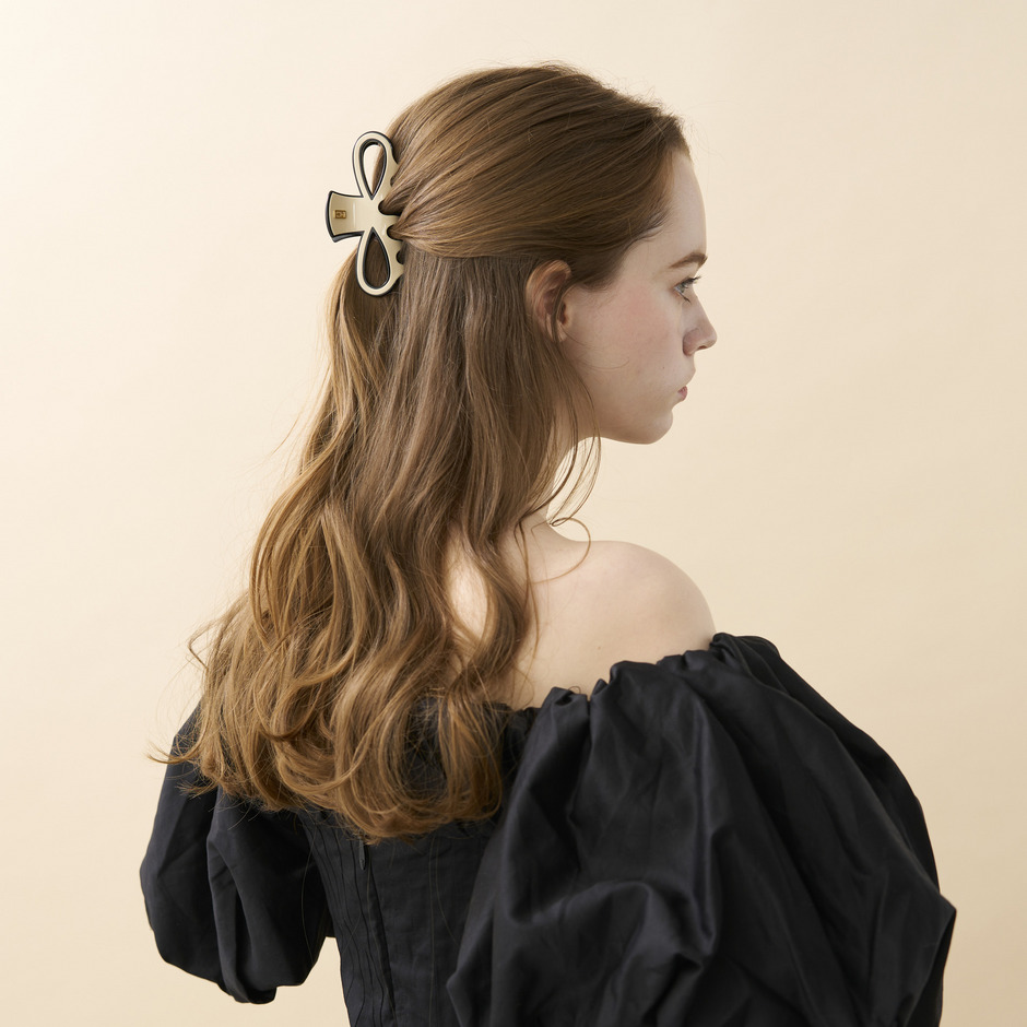 L クリップ 詳細画像 ベージュ(Y) 2