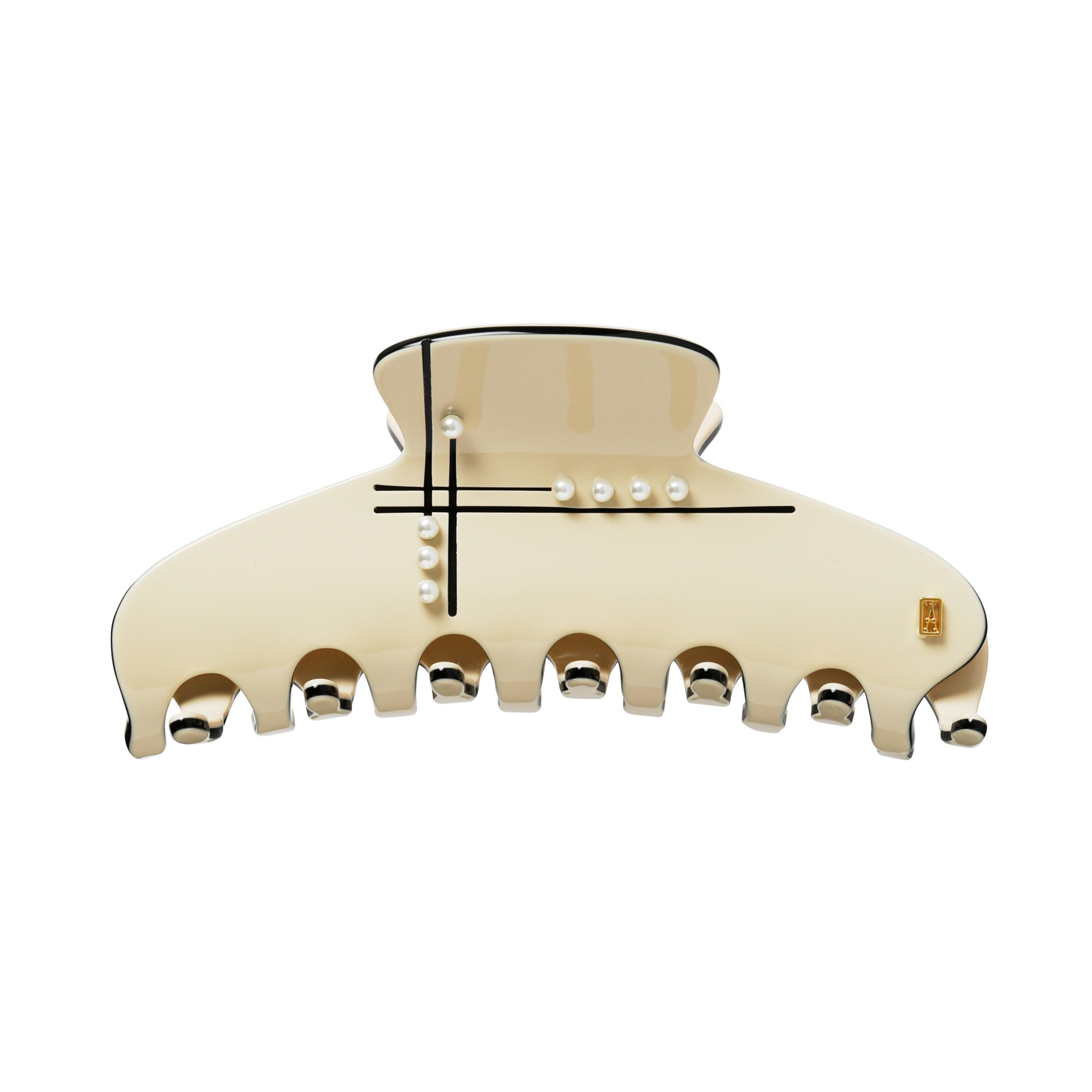 L クリップ 詳細画像 ベージュ(Y) 1