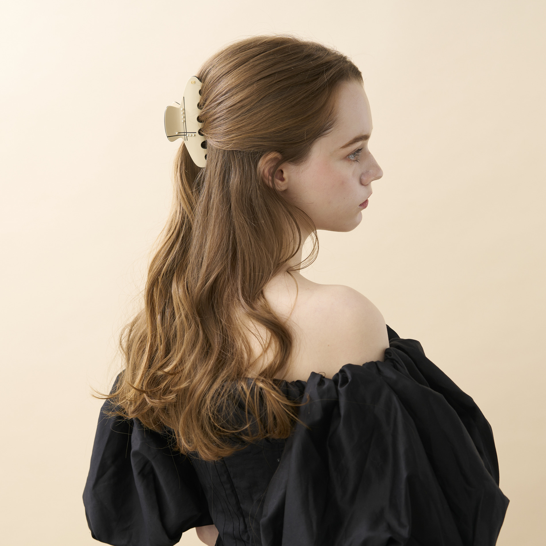 L クリップ 詳細画像 ベージュ(Y) 4