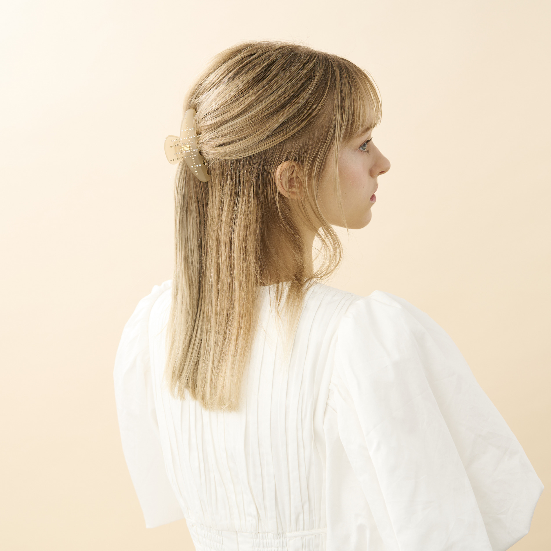 M クリップ 詳細画像 ベージュ(S) 2