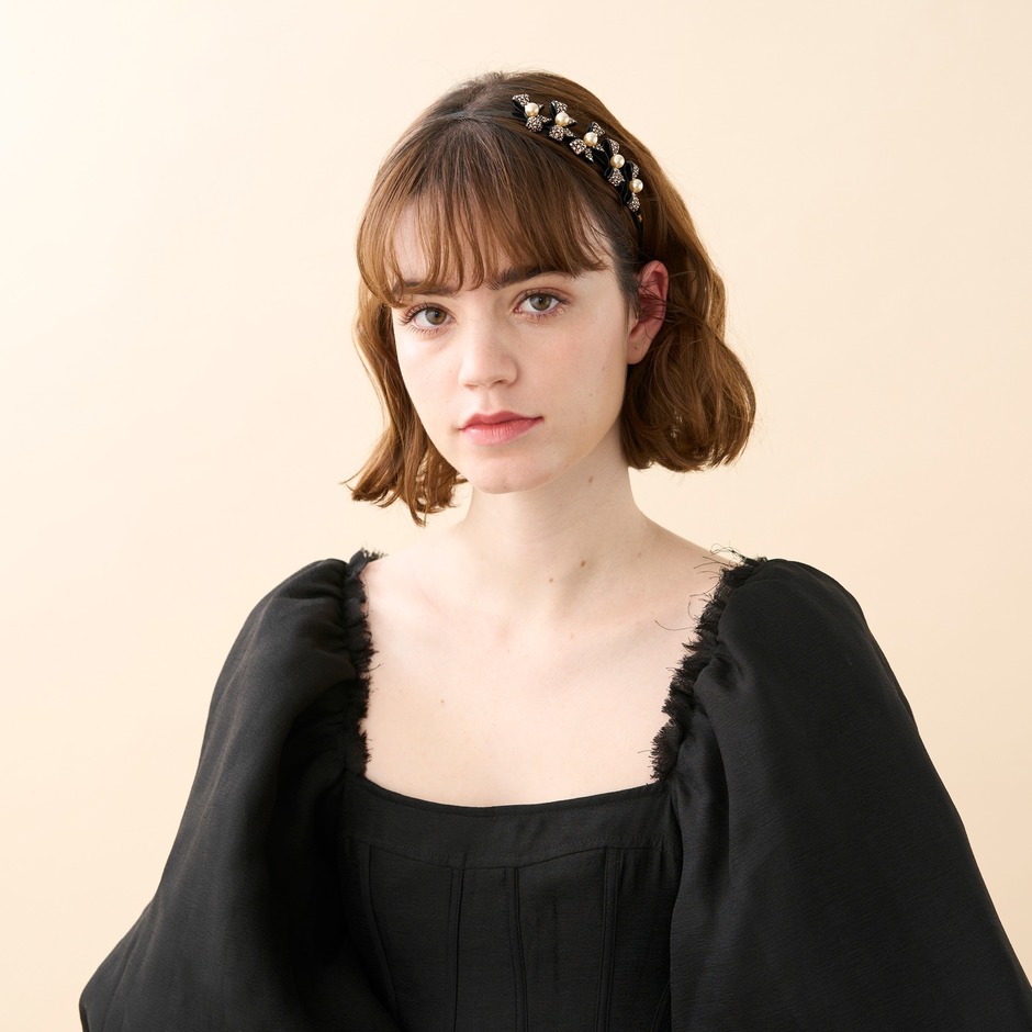 カチューシャ 詳細画像 ブラック(N) 3