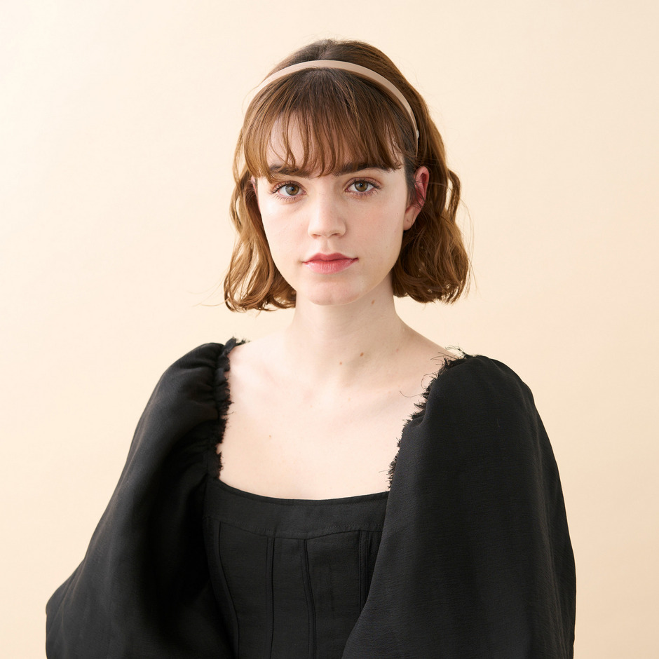 カチューシャ (1 cm) 詳細画像 ベージュ(S) 3