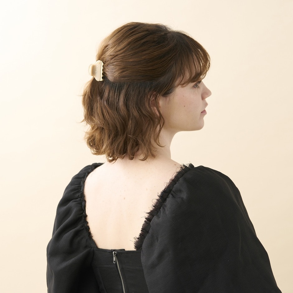 【VENDOME】 S クリップ 詳細画像 アイボリー(OI) 4