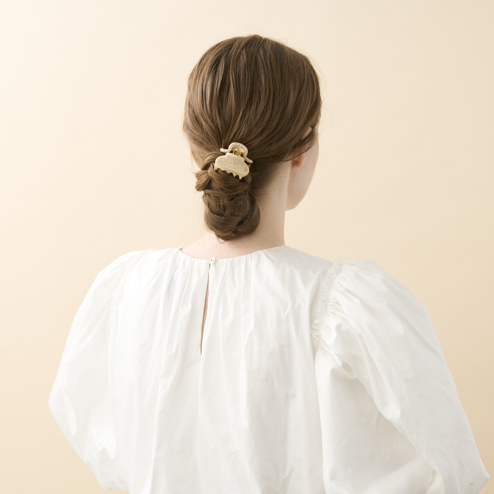 【VENDOME】 S クリップ 詳細画像 アイボリー(OI) 5