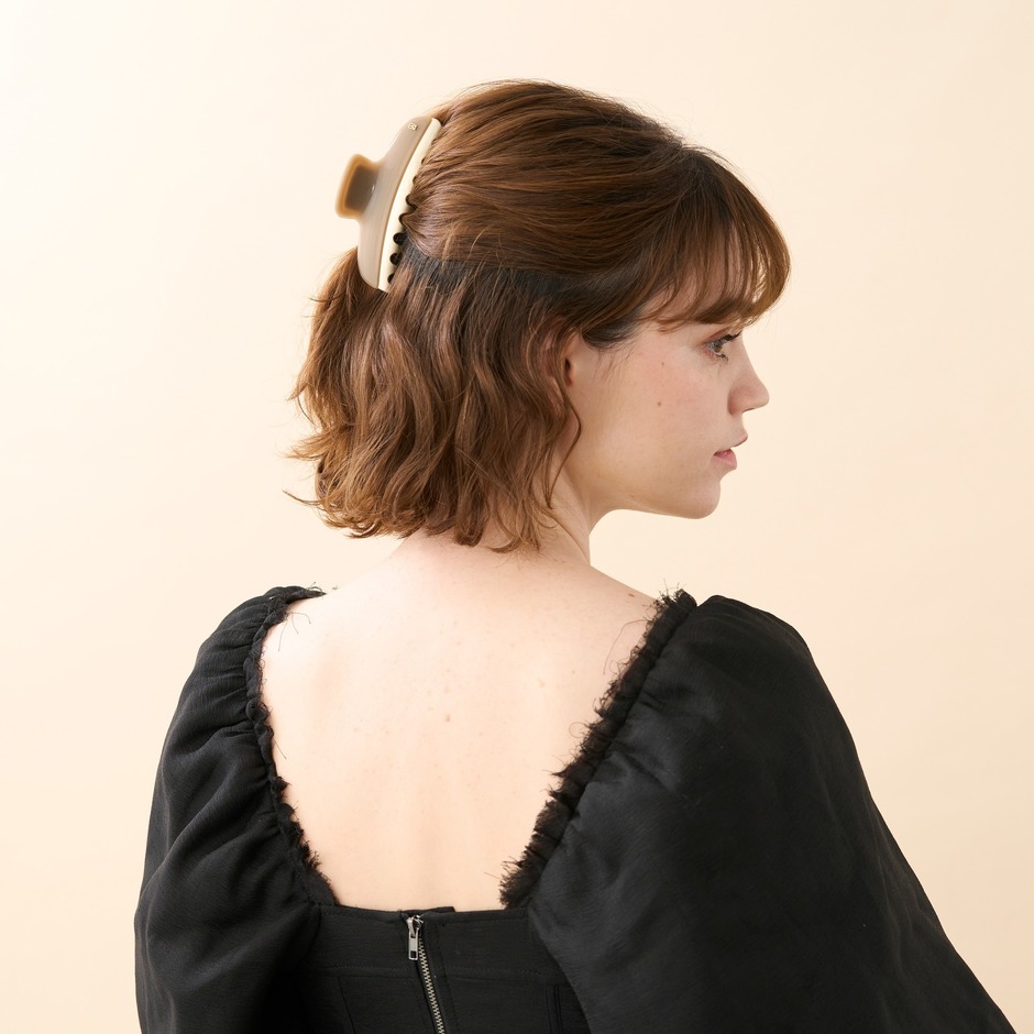 【VENDOME】 L クリップ 詳細画像 ベージュ(OS) 2