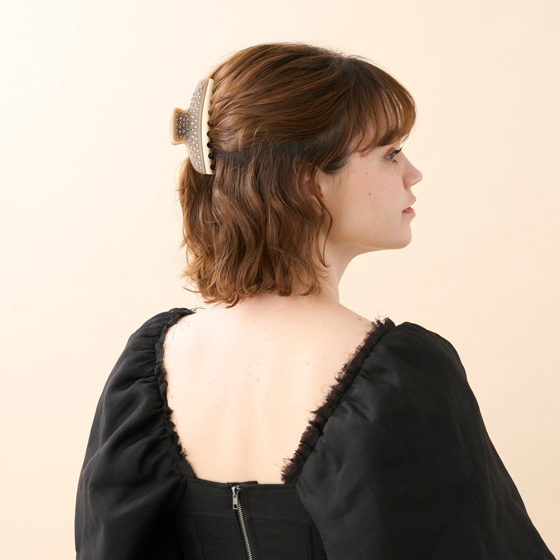 【VENDOME】 L クリップ 詳細画像 ベージュ(OS) 2