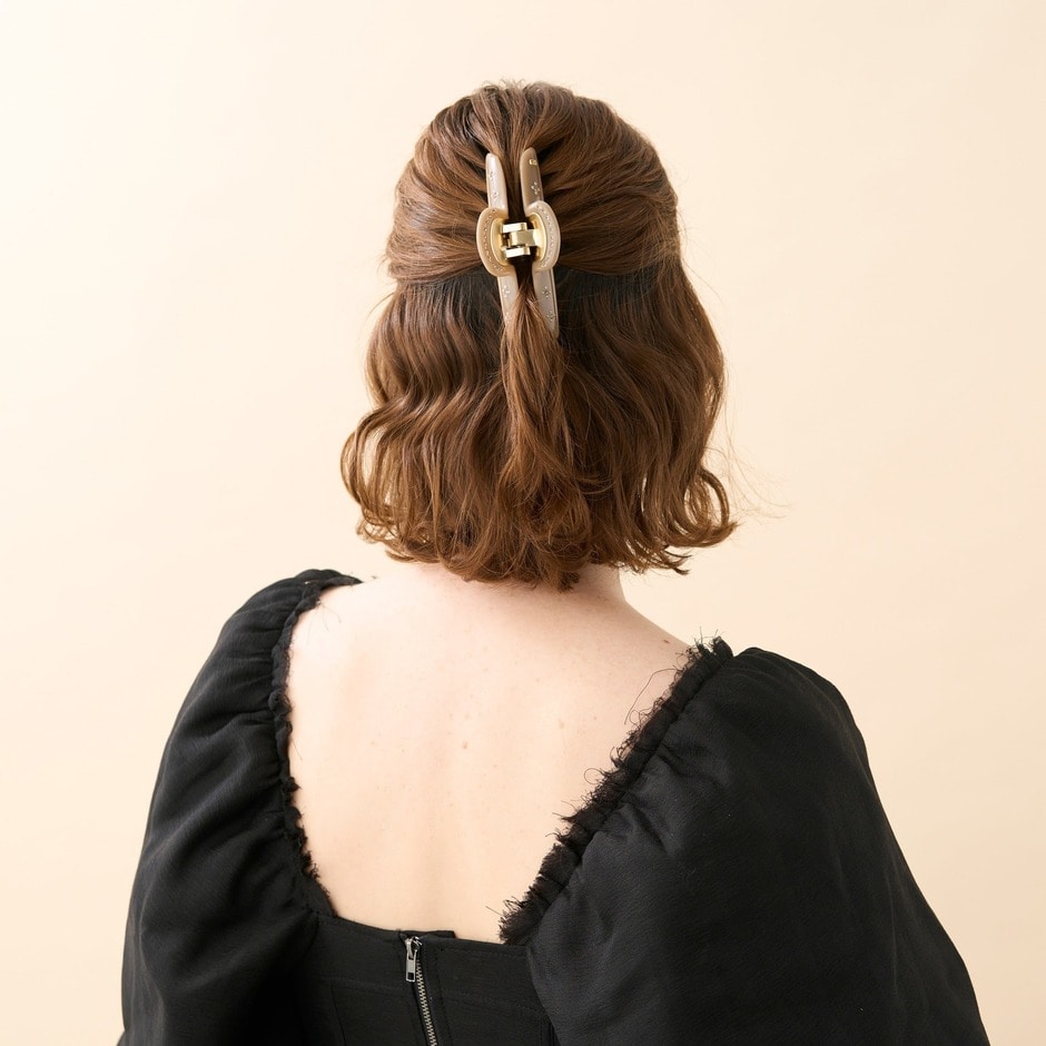 【VENDOME】 L クリップ 詳細画像 ベージュ(OS) 2