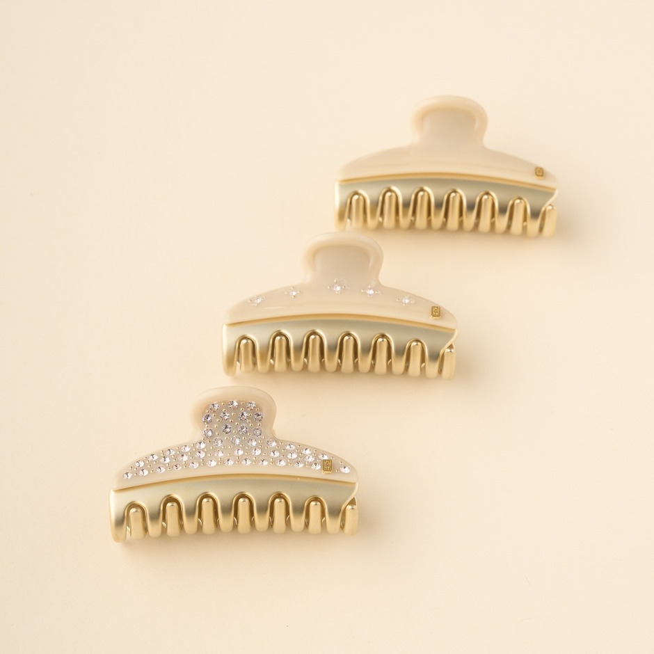 【VENDOME】 M クリップ 詳細画像 アイボリー(OI) 4