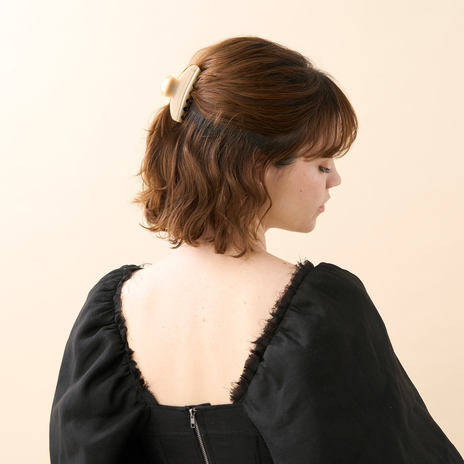 【VENDOME】 M クリップ 詳細画像 アイボリー(OI) 5