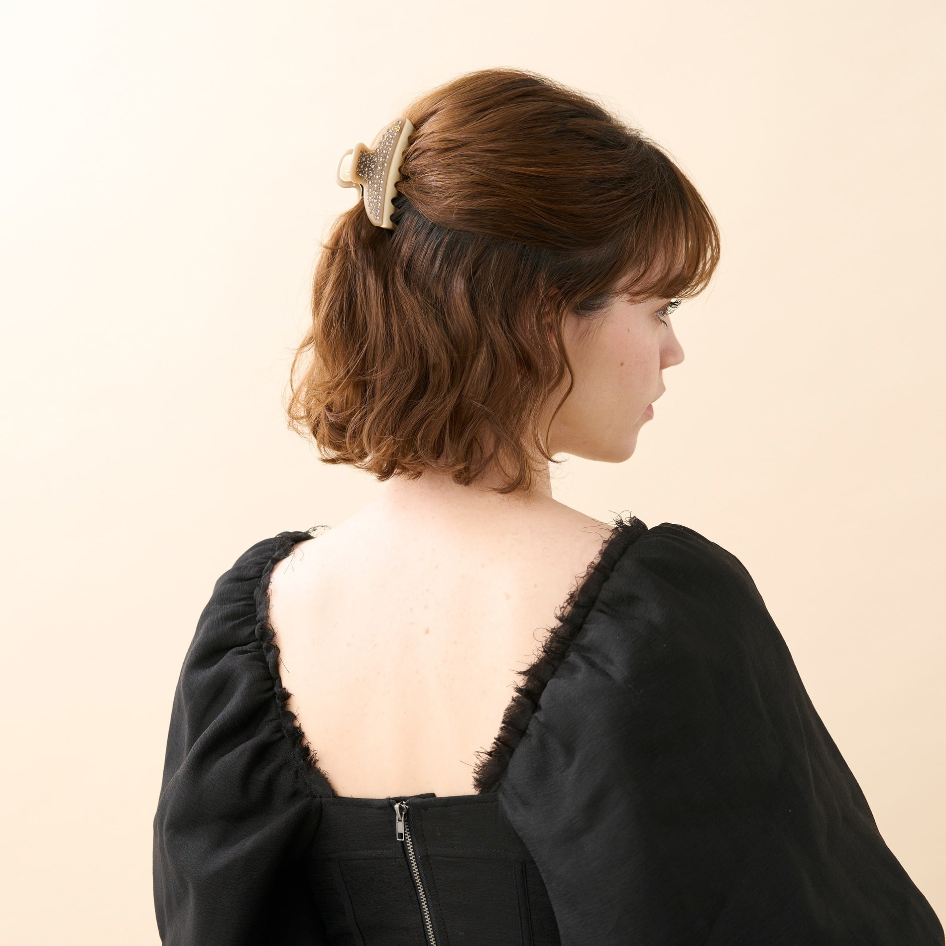 【VENDOME】 M クリップ 詳細画像 ベージュ(OS) 3