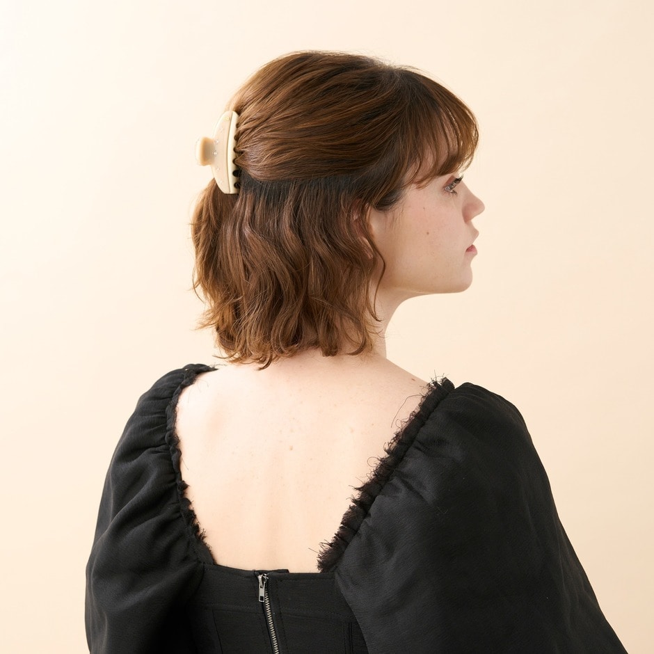 【VENDOME】 M クリップ 詳細画像 アイボリー(OI) 5